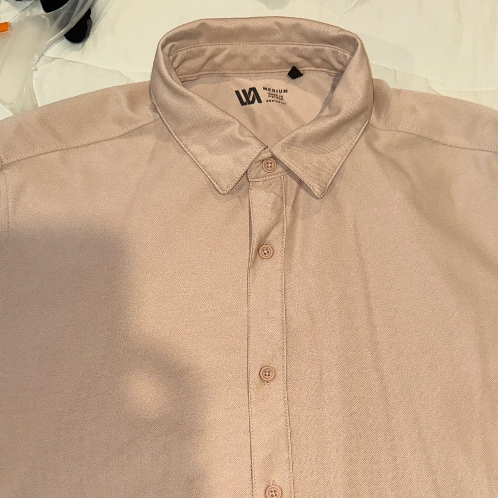 Men's VRST Light Pink Button up Shirt